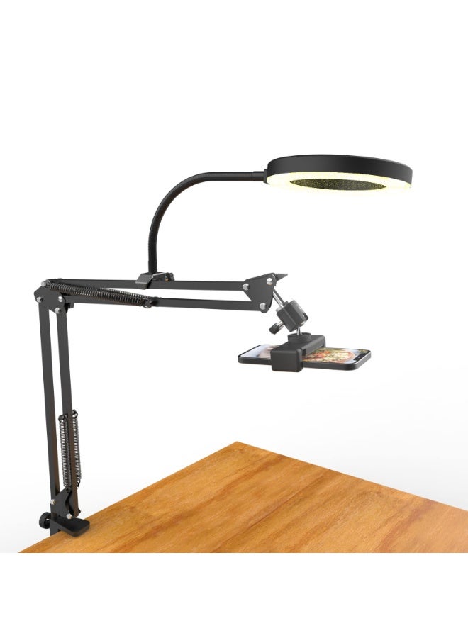 kissun Kissun Overhead Camera Mount With Ring Light Connection Type: USB